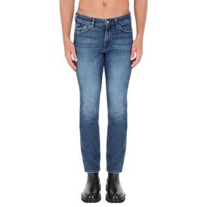 BOSS Men's Modern Fit Chino Trousers Men BLUE Pants